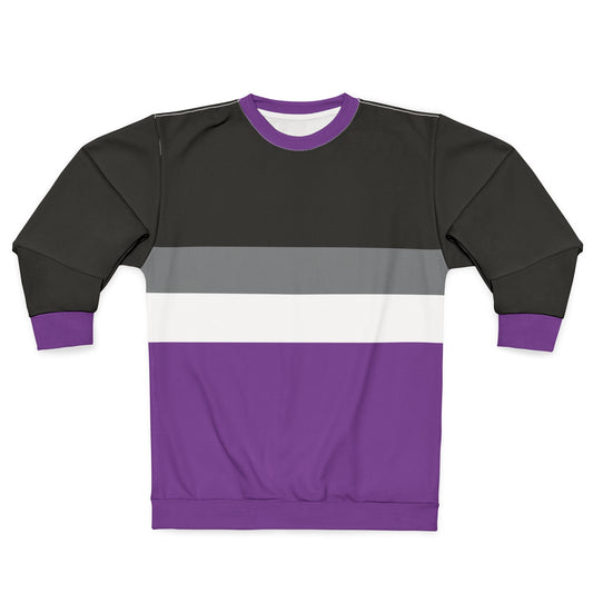 Asexual Flag All Over Print Sweater